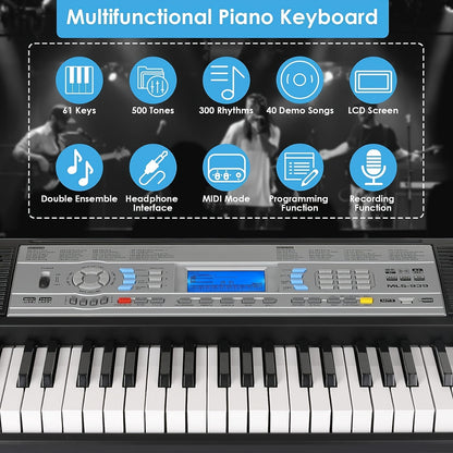 Pianoforti elettrici, Pacchetto Combinato per Principianti e uso quotidiano – vista dettagliata 2
