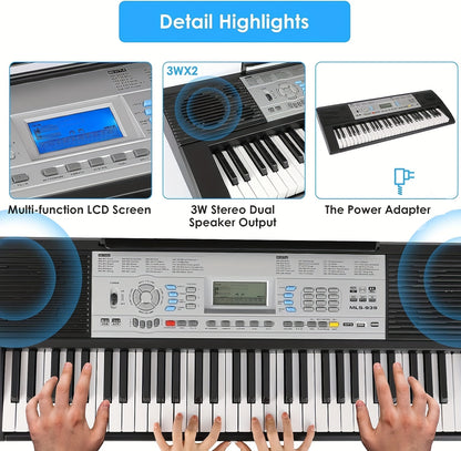 Pianoforti elettrici, Pacchetto Combinato per Principianti e uso quotidiano – vista dettagliata 4