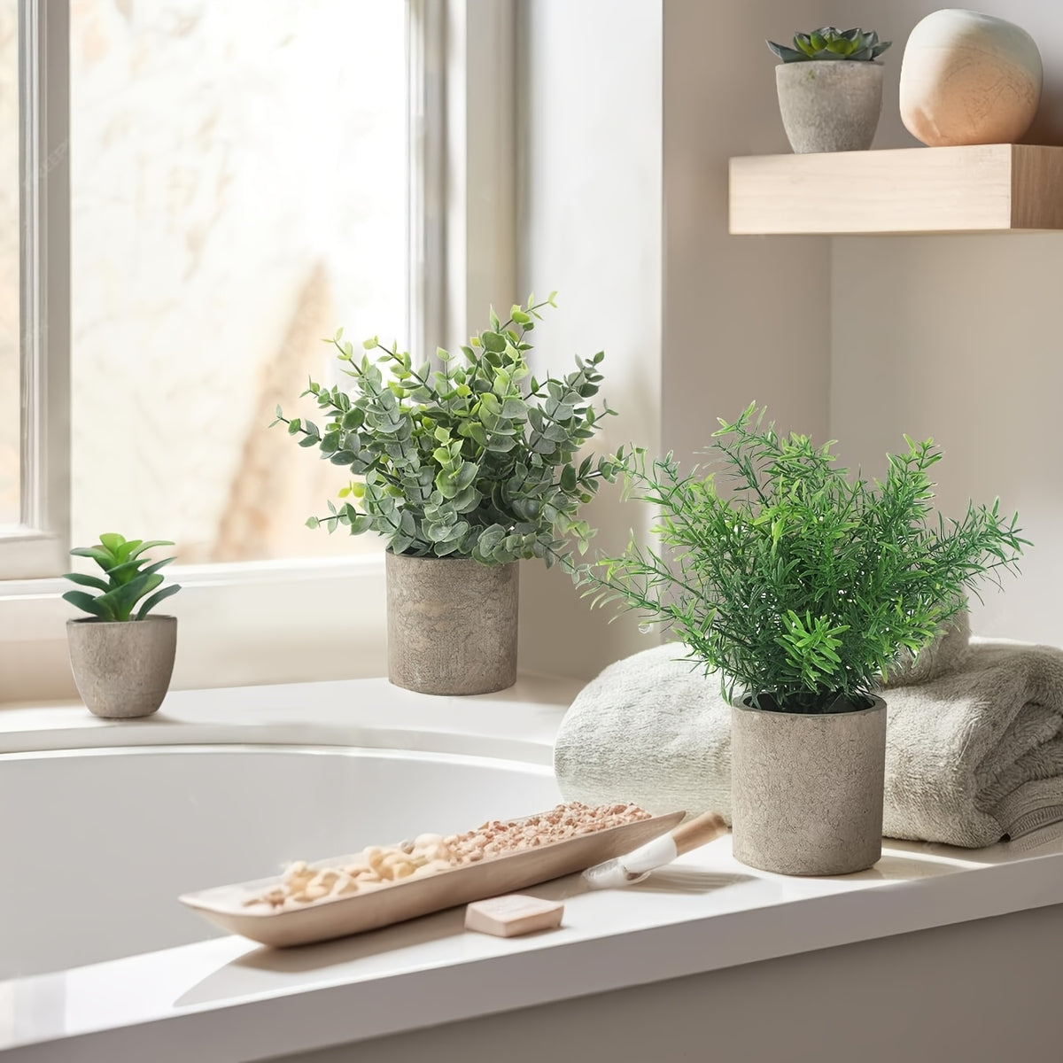 piante artificiali mini, Fortuna per soggiorno e casa – vista dettagliata 2