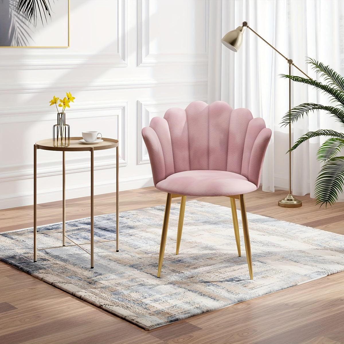 Poltrona, colore rosa per seduta e casa – vista dettagliata 5