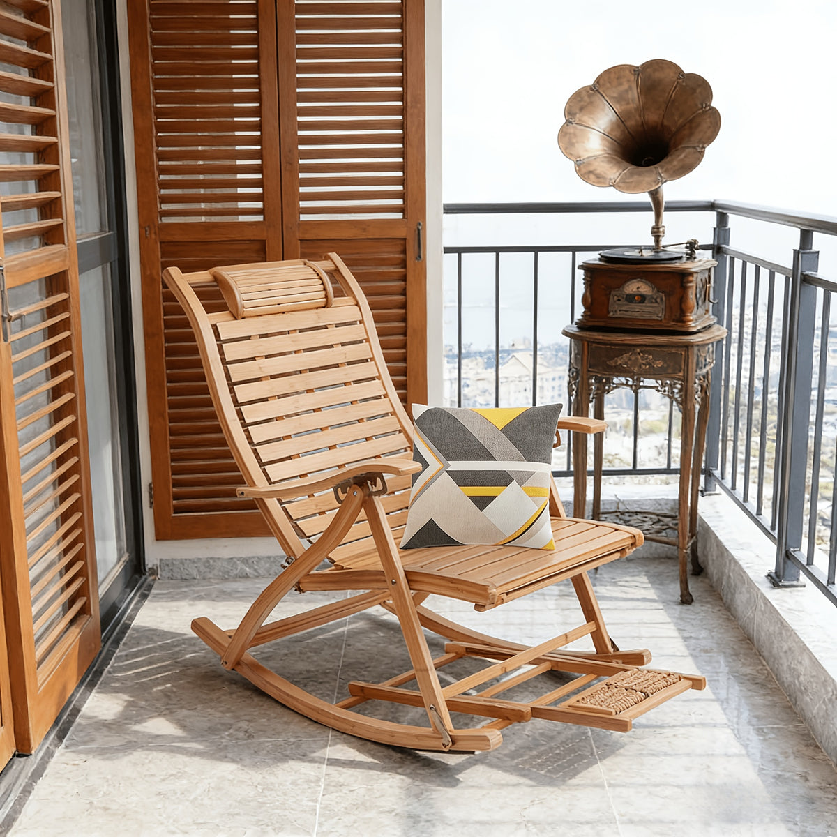Poltrona reclinabile, regolabile per relax e riposo – vista dettagliata 9