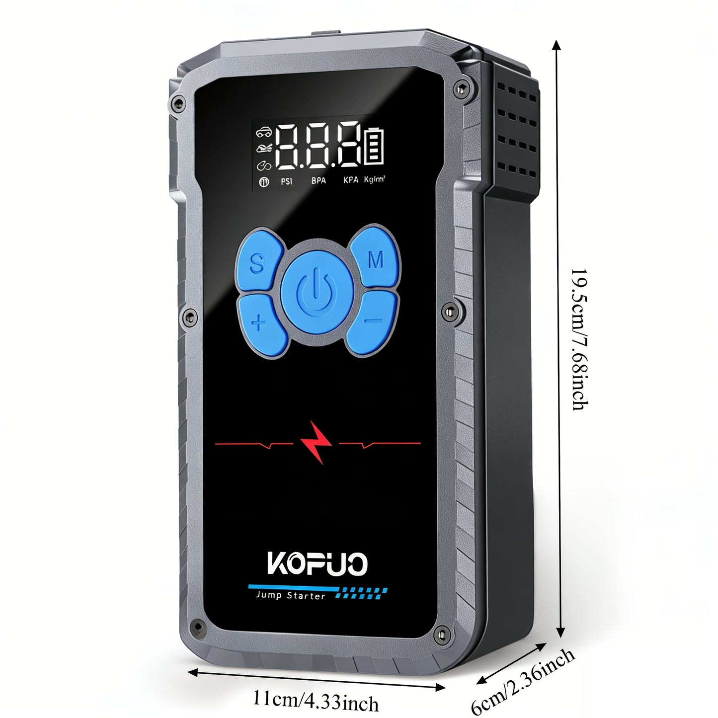 Power bank, 12V per auto e moto – vista dettagliata 2