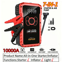 10000A-Avviatore + Pompa ad Aria-ROSSO