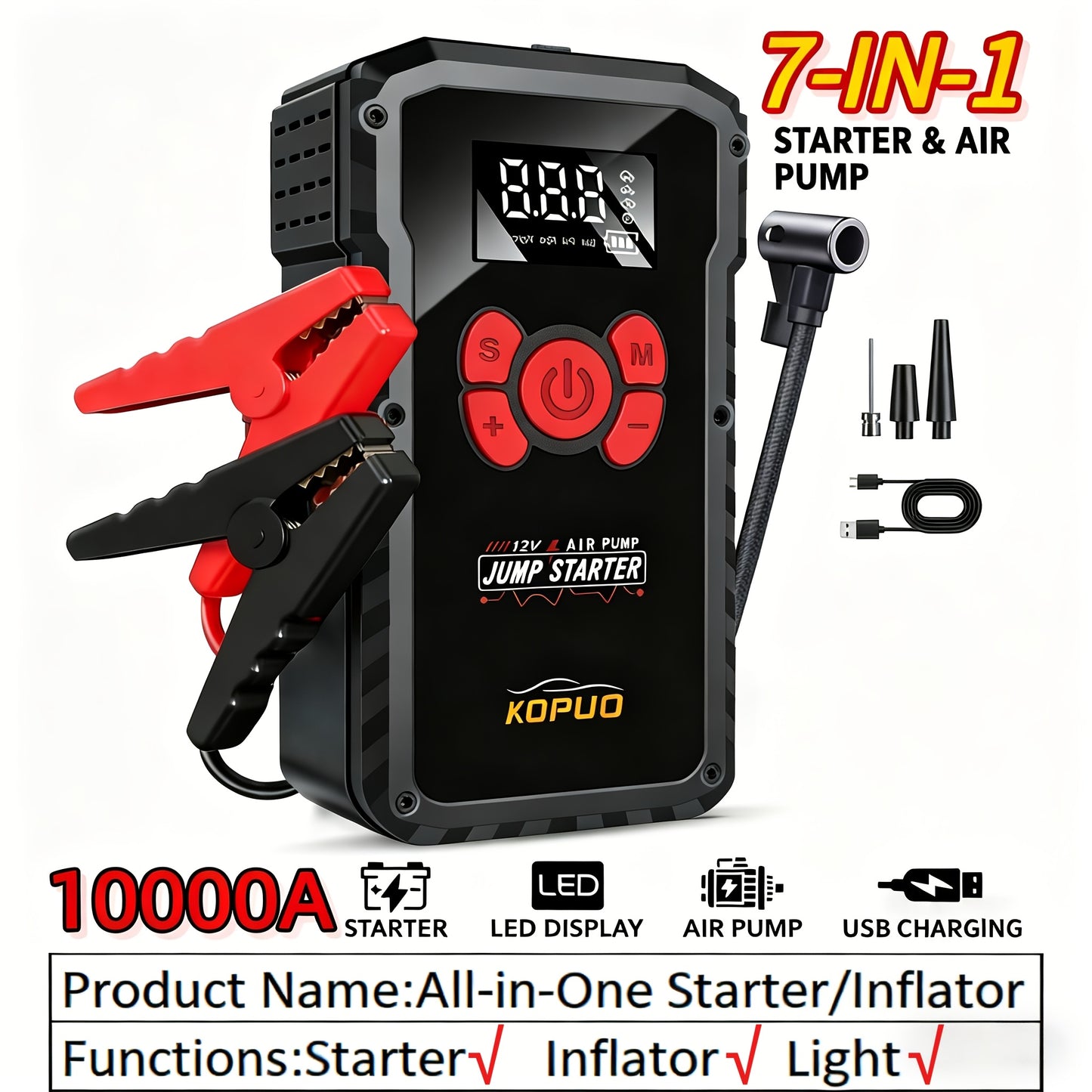 Power bank, 12V per auto e moto – vista dettagliata 7