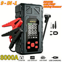 Avviatore Grigio 8000A + Pompa ad Aria (con Funzione Martello di Sicurezza)