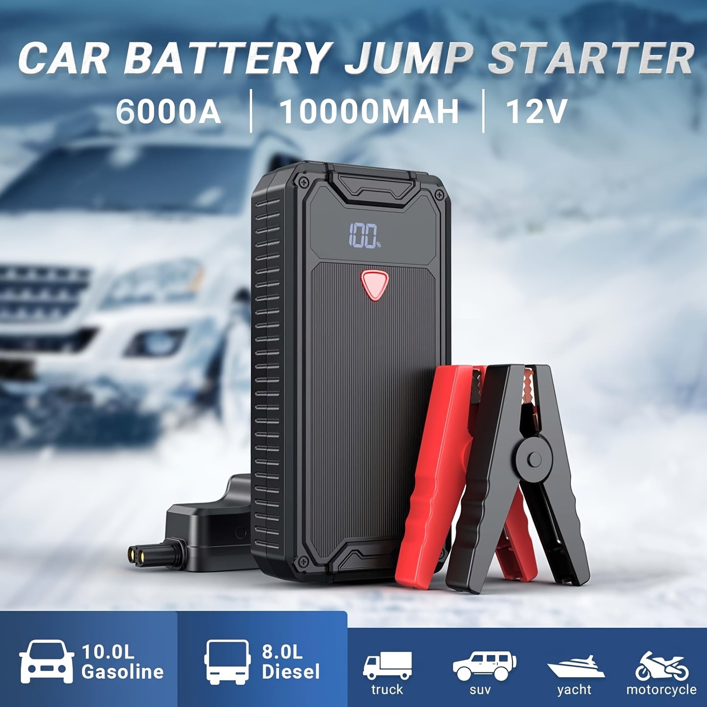 Power bank, 12V per veicolo – vista dettagliata 4