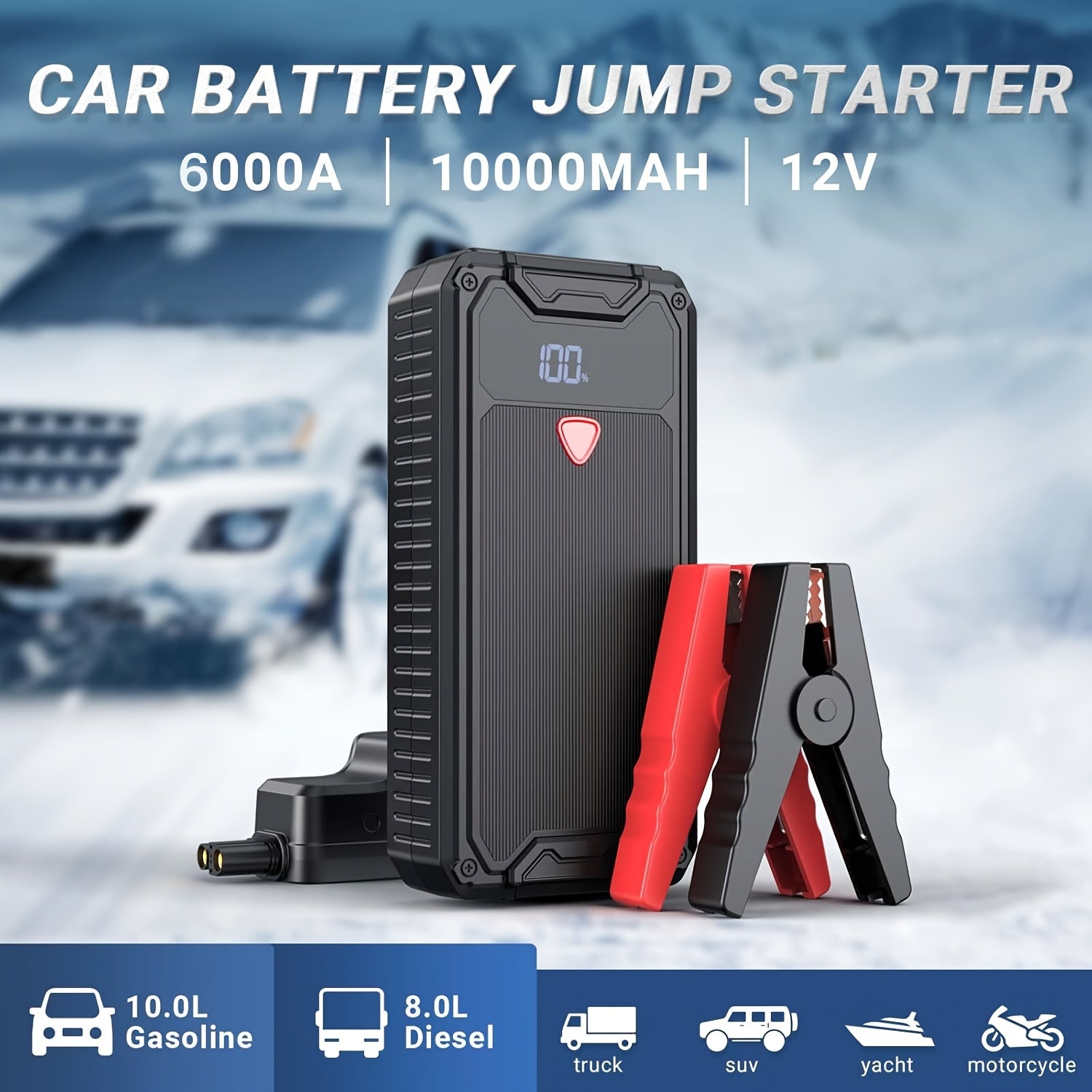 Power bank, 12V per veicolo – vista dettagliata 4