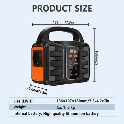 Power bank, 150W per campeggio e viaggio – vista dettagliata 2