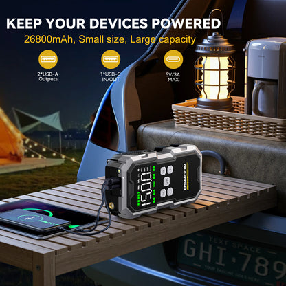 Power bank, 21800mAh per auto e bicicletta – vista dettagliata 6