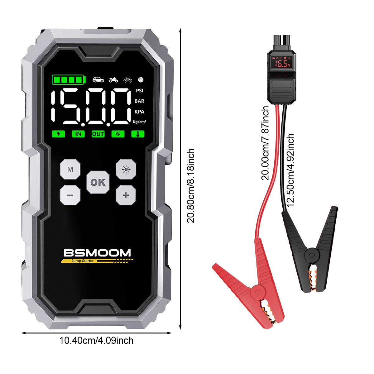 Power bank, 21800mAh per auto e bicicletta – vista dettagliata 19