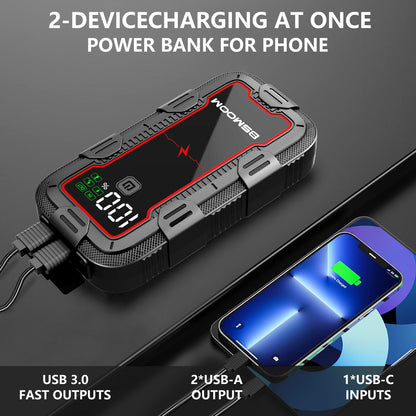 Power bank, 26800mAh per viaggio e veicolo – vista dettagliata 12