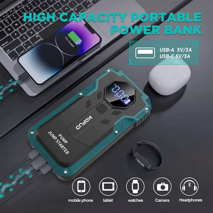 Power bank, Avviamento 7000A per auto – vista dettagliata 6