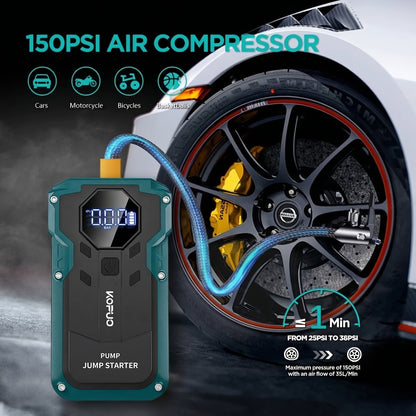 Power bank, Avviamento 7000A per auto – vista dettagliata 7
