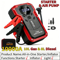 Avviatore 10000A + Pompa ad Aria + Borsa di Stoccaggio