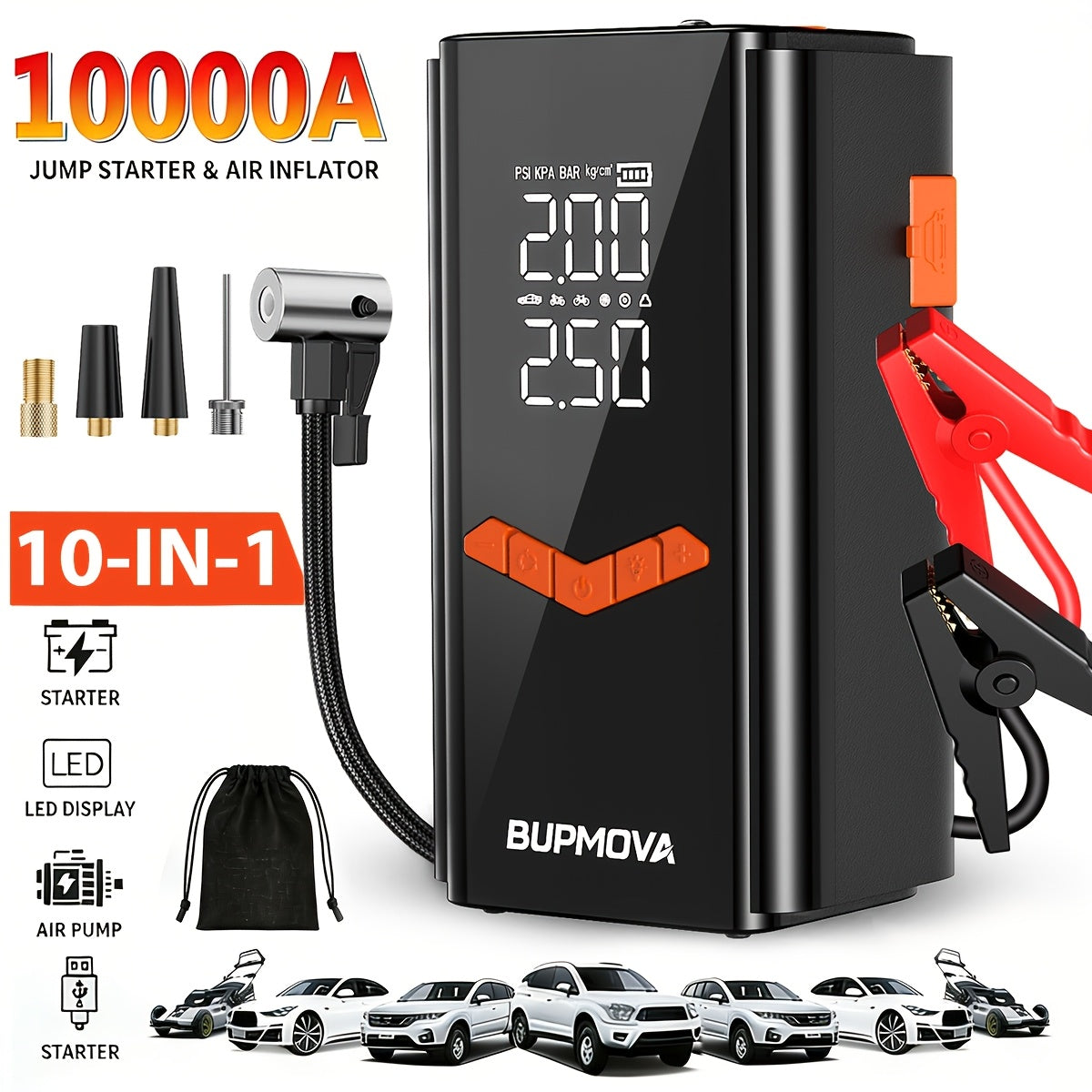 Power bank, N2 per veicolo e Batteria Auto – vista principale