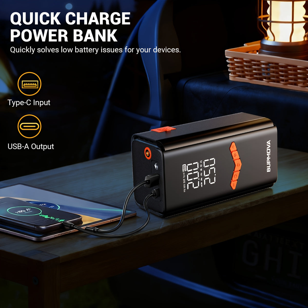 Power bank, N2 per veicolo e Batteria Auto – vista dettagliata 4