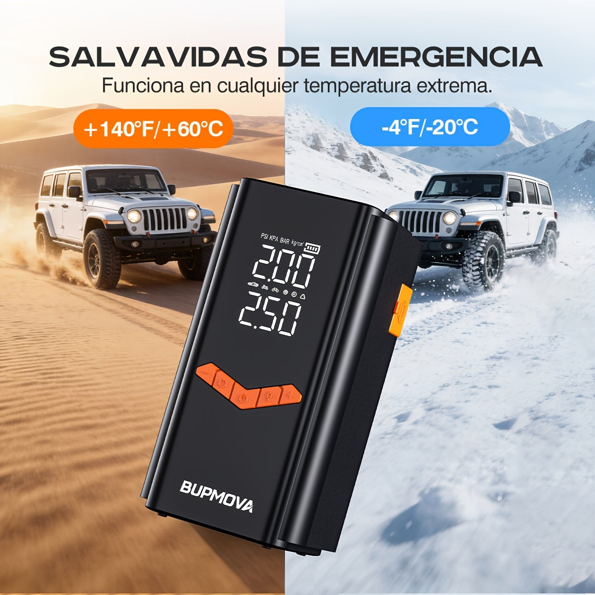 Power bank, N2 per veicolo e Batteria Auto – vista dettagliata 5