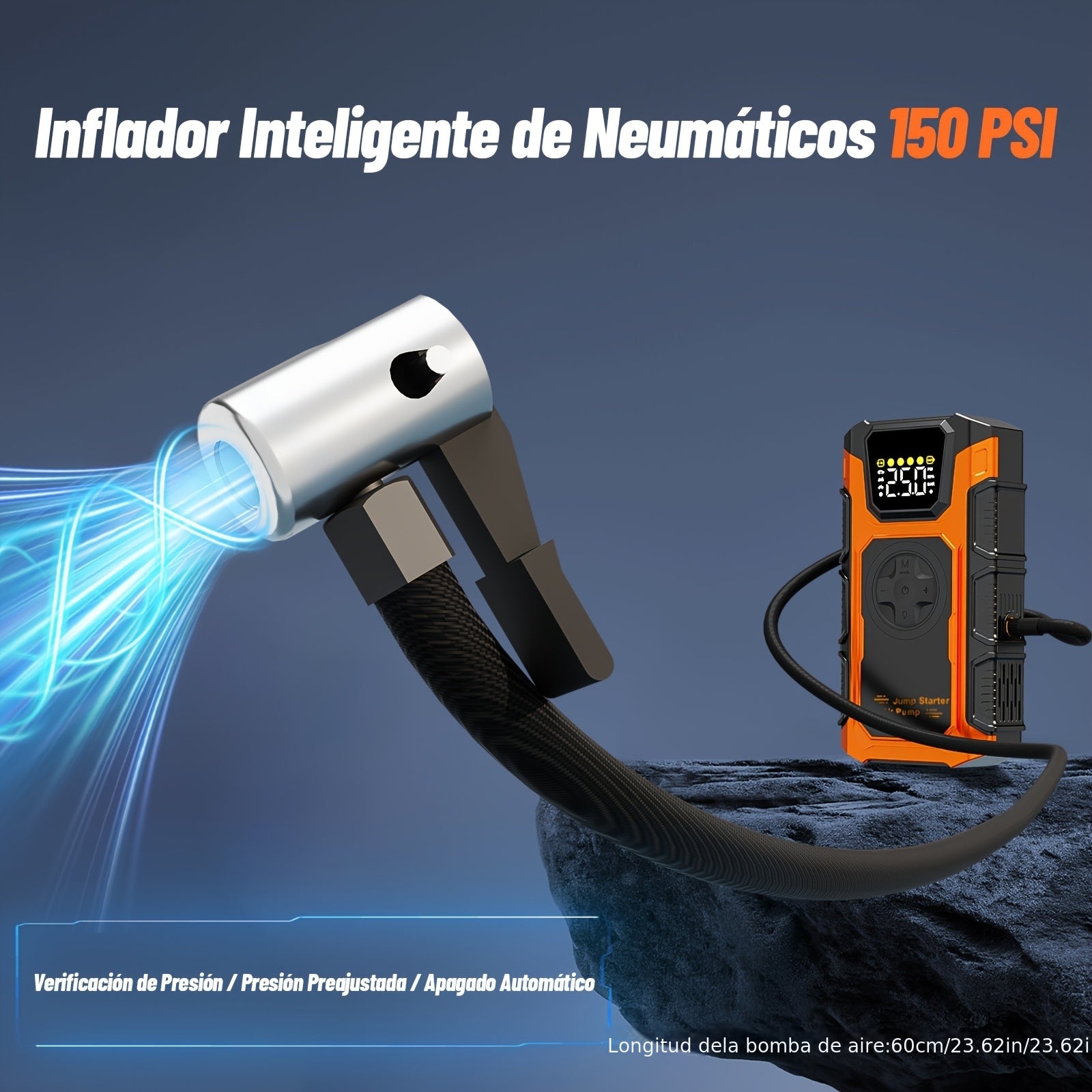 Power bank, V2 Arancione per bicicletta – vista dettagliata 6