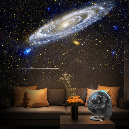 Proiettore Cielo Stellato Aggiornato, Nero Con Bianco per camera da letto e letto – vista dettagliata 4