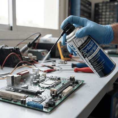 Pulitore Contatti Elettrici Globaltec, 400ml per uso quotidiano e casa – vista dettagliata 2