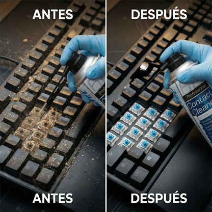 Pulitore Contatti Elettrici Globaltec, 400ml per uso quotidiano e casa – vista dettagliata 3