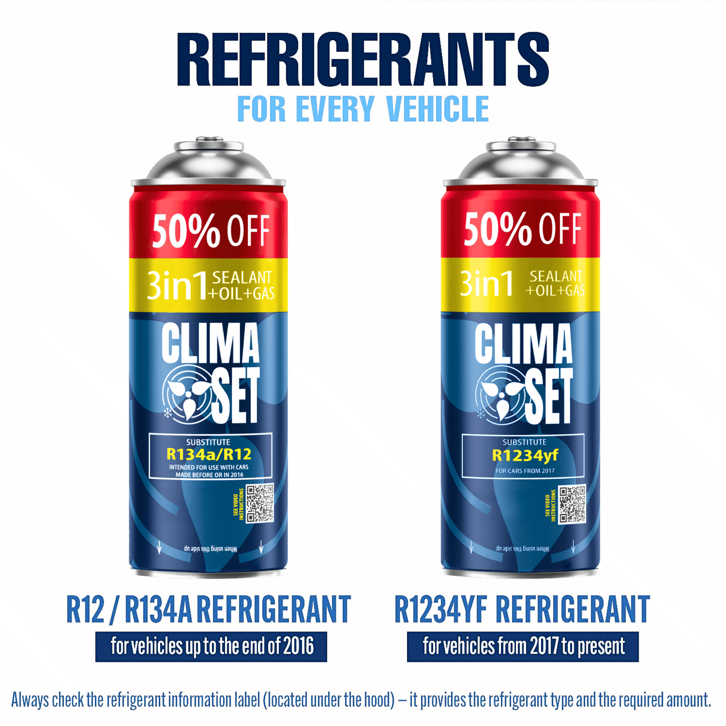 Refrigerante R134a, Per Auto Prodotte tra il 1994-2016 per officina e fai da te – vista dettagliata 8