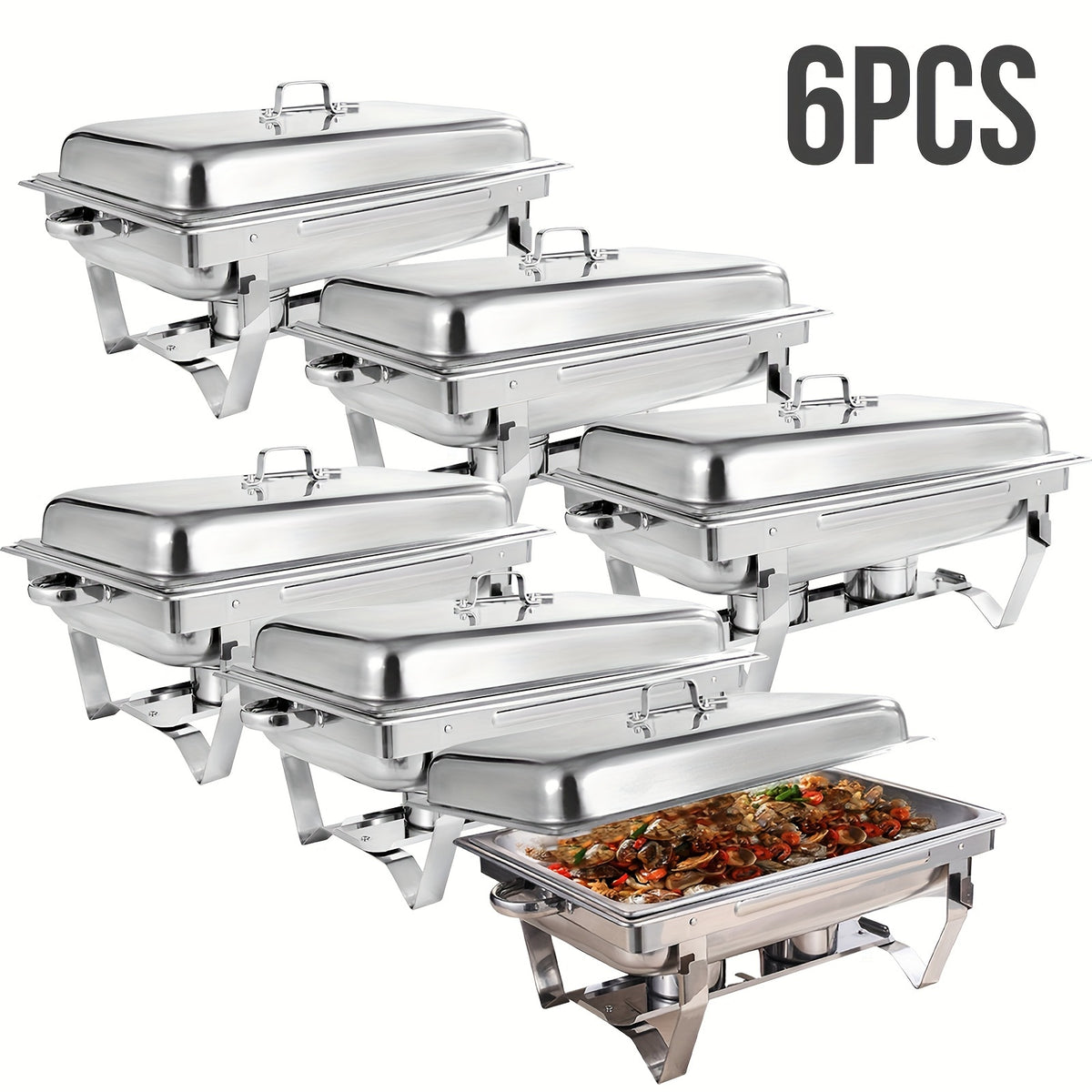 Scaldavivande da buffet, acciaio inox per cucina e zona pranzo – vista principale