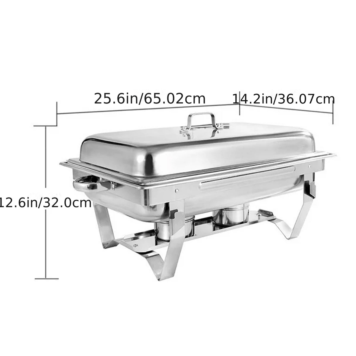 Scaldavivande da buffet, acciaio inox per cucina e zona pranzo – vista dettagliata 4