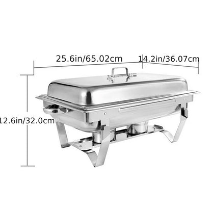 Scaldavivande da buffet, acciaio inox per cucina e zona pranzo – vista dettagliata 4