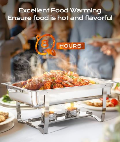 Scaldavivande da buffet, acciaio inox per cucina e zona pranzo – vista dettagliata 10