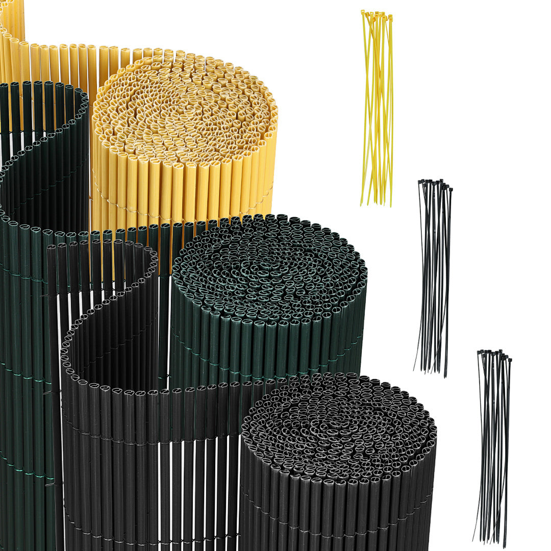 Schermo frangivista, 100 cm × 300 cm per balcone e terrazza – vista dettagliata 12