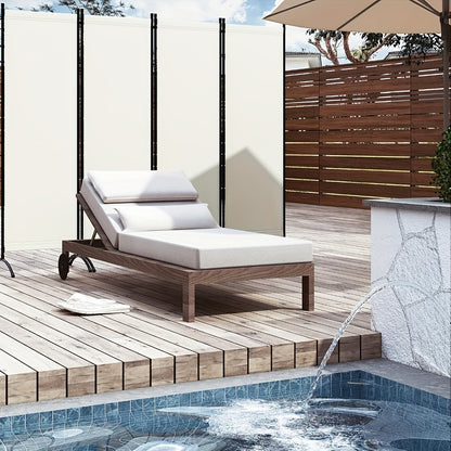Schermo frangivista, Latte bianco per balcone e giardino – vista dettagliata 10