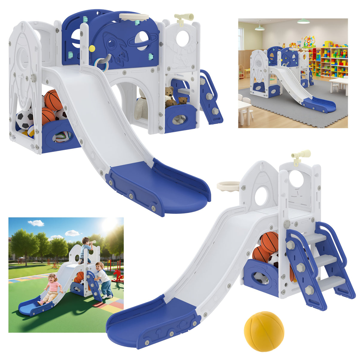 Scivolo, 1-3 per giardino e terrazza – vista principale