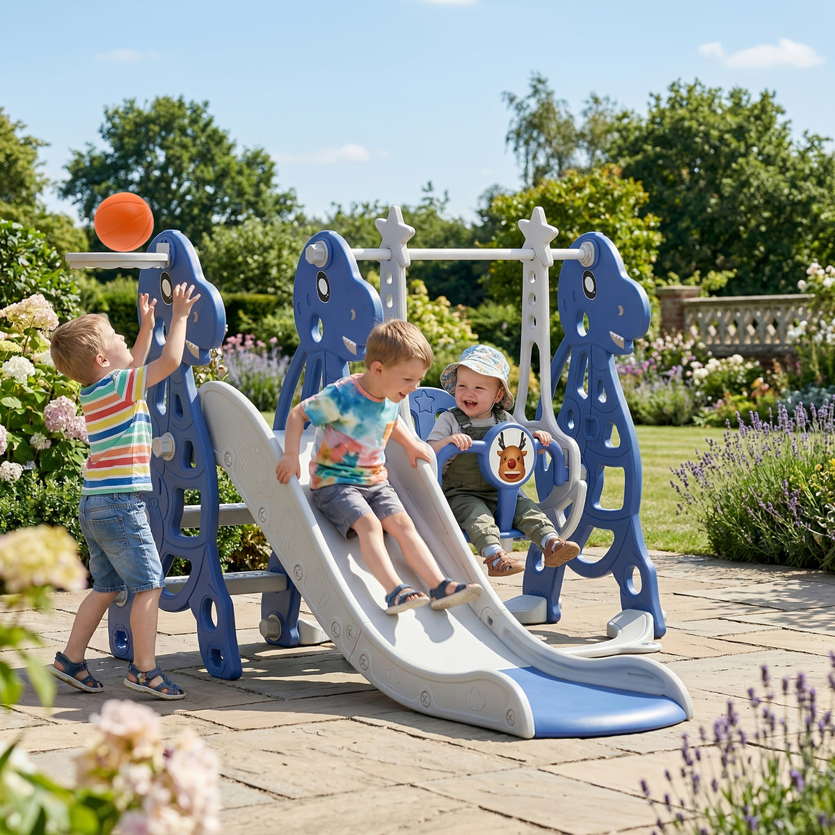 Scivolo per bambini, 145 cm per casa – vista dettagliata 3