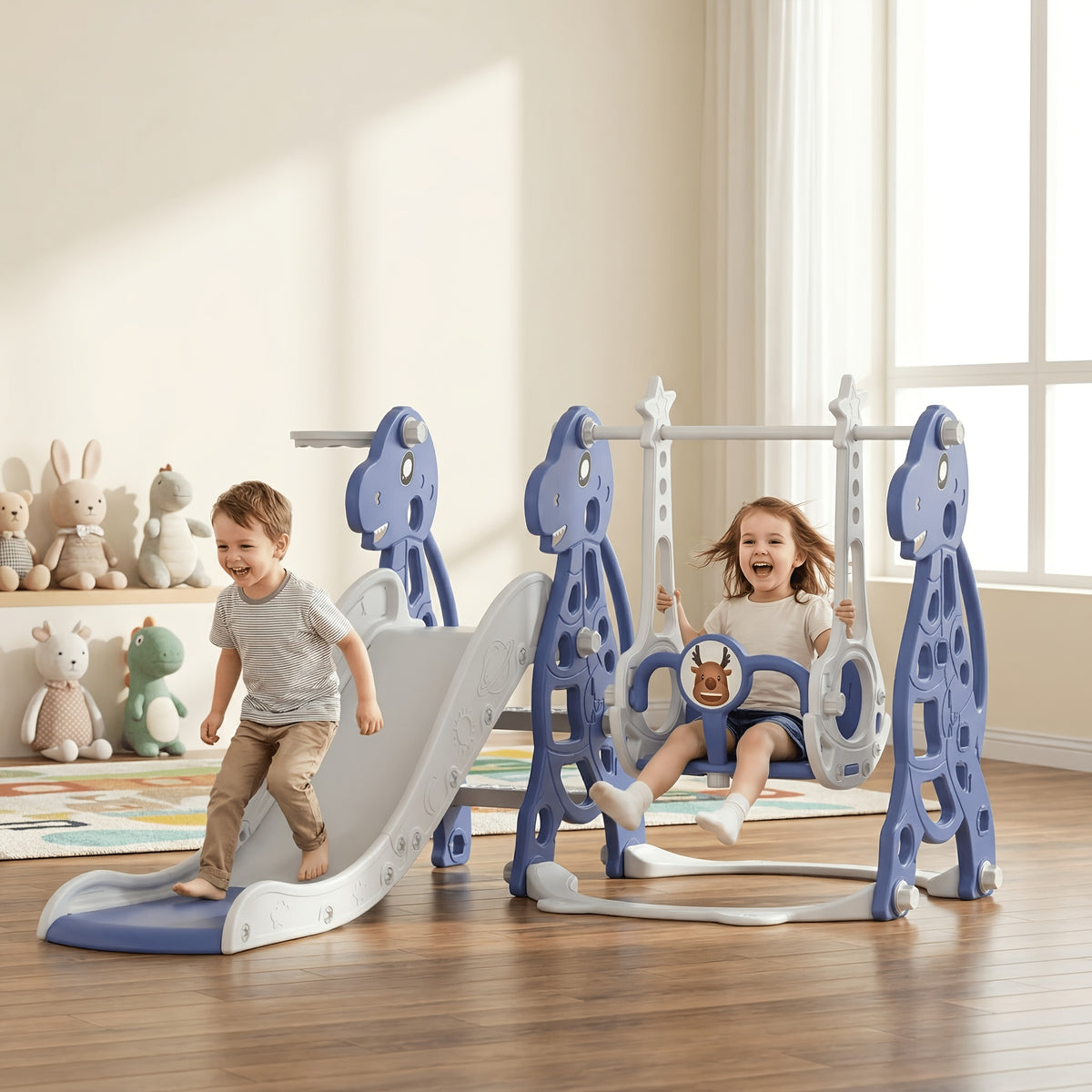 Scivolo per bambini, Forma Della Traversa per casa e animali – vista dettagliata 7