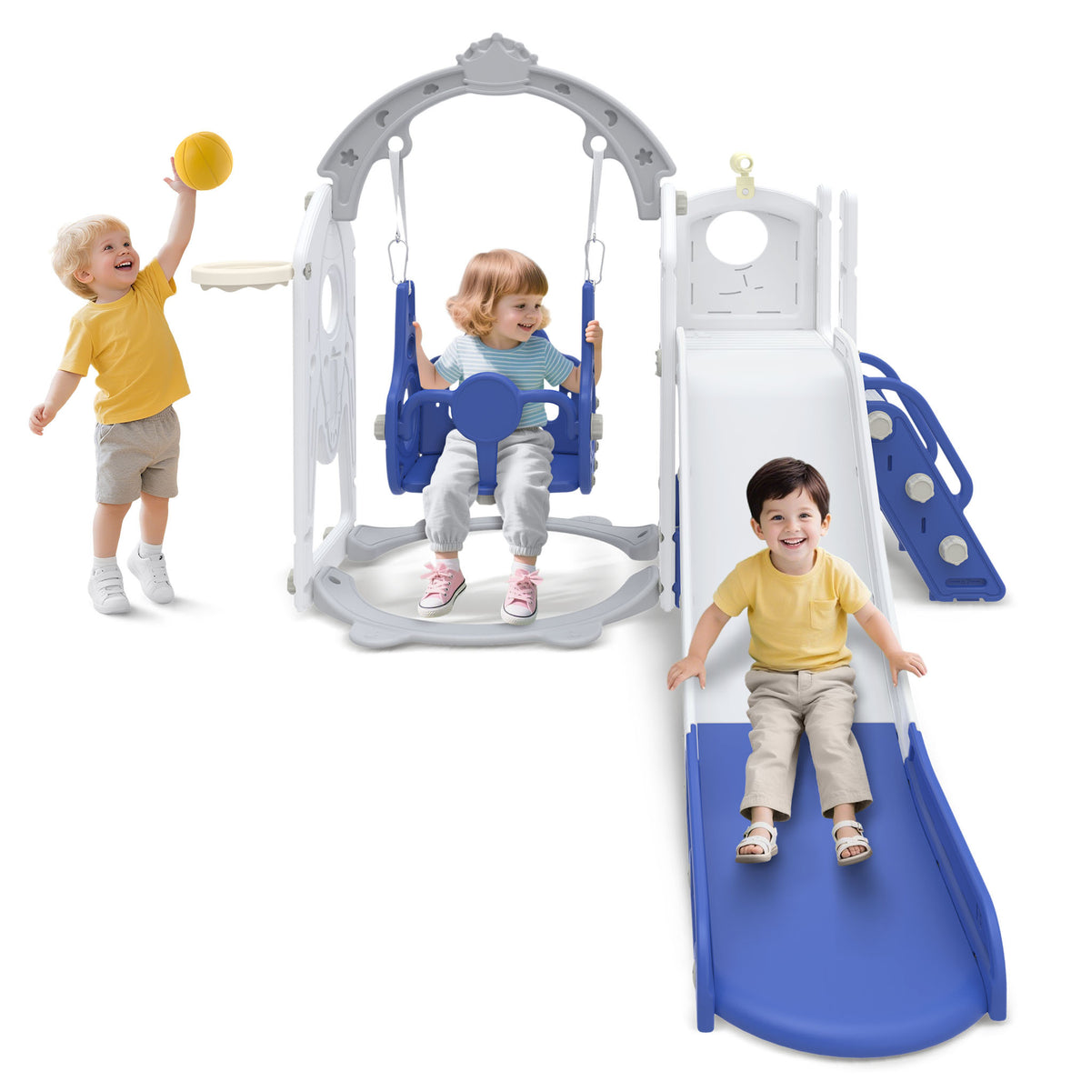 Scivolo per bambini per terrazza e giardino – vista dettagliata 9