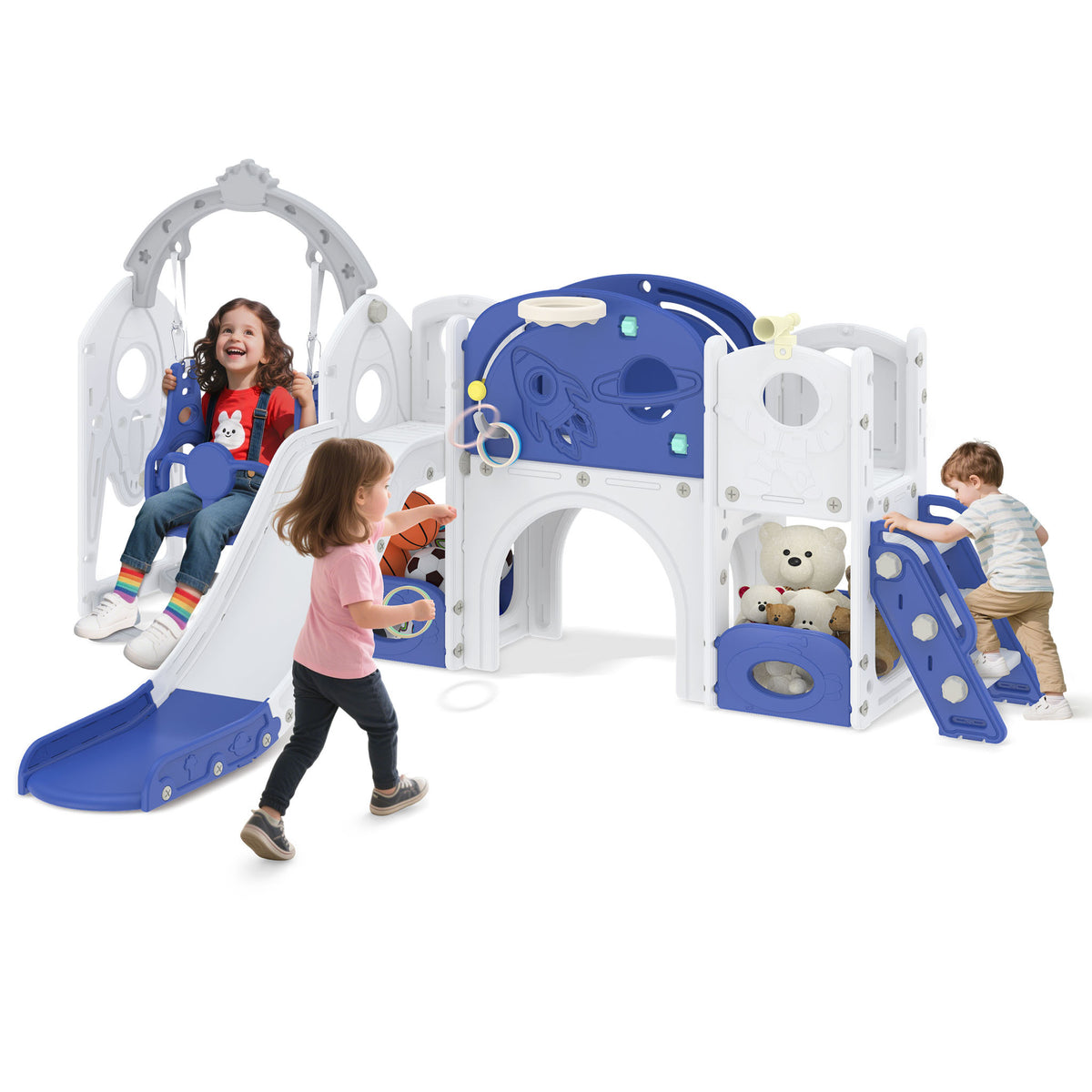 Scivolo per bambini per terrazza e giardino – vista dettagliata 10