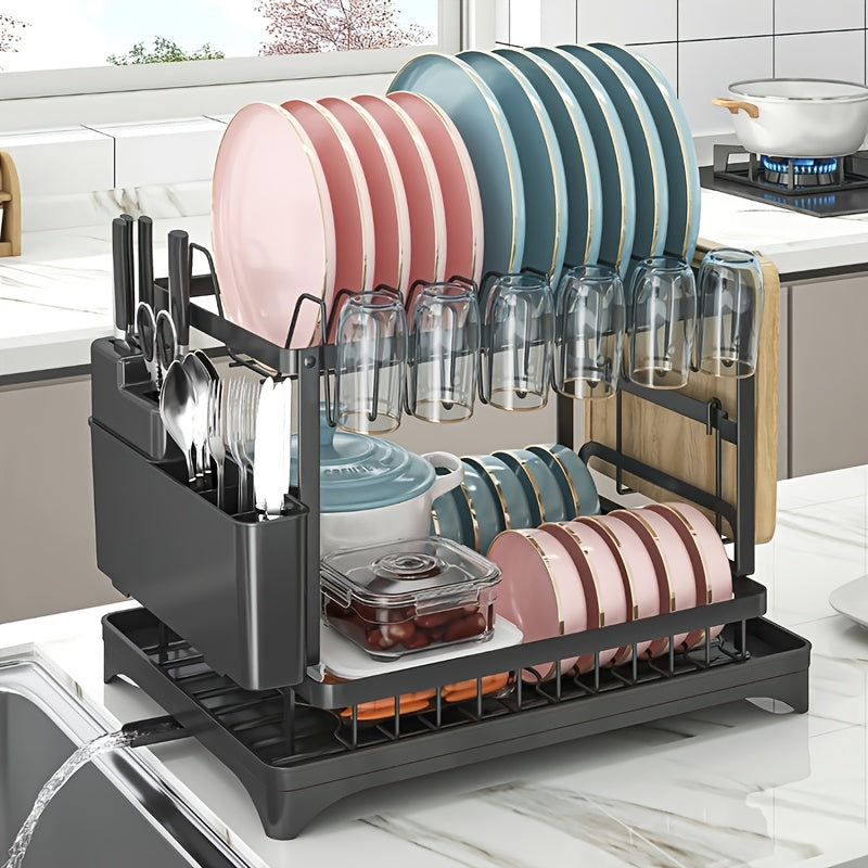 Scolapiatti, 2 Strati per cucina e zona pranzo – vista dettagliata 6