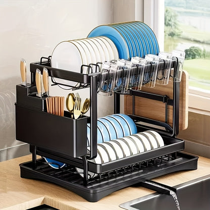 Scolapiatti, Scolatoio bianco per taglieri 2Cup per cucina – vista dettagliata 2