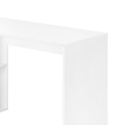 Scrivania angolare, Bianco per smart working e ufficio – vista dettagliata 6