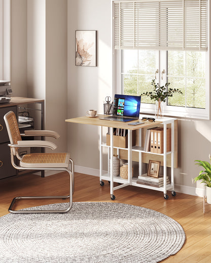 Scrivania per computer, 4 cm per smart working e studio – vista dettagliata 13
