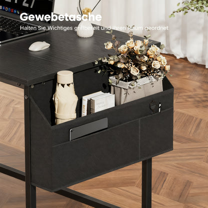 Scrivania per computer, Grigio per smart working – vista dettagliata 6