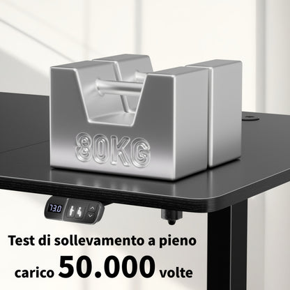 Scrivania per computer, Marrone per ufficio – vista dettagliata 7