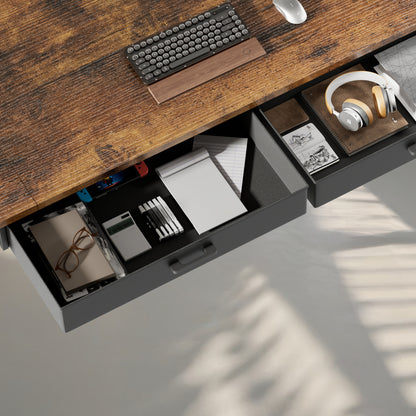 Scrivania per computer, Marrone per ufficio – vista dettagliata 10