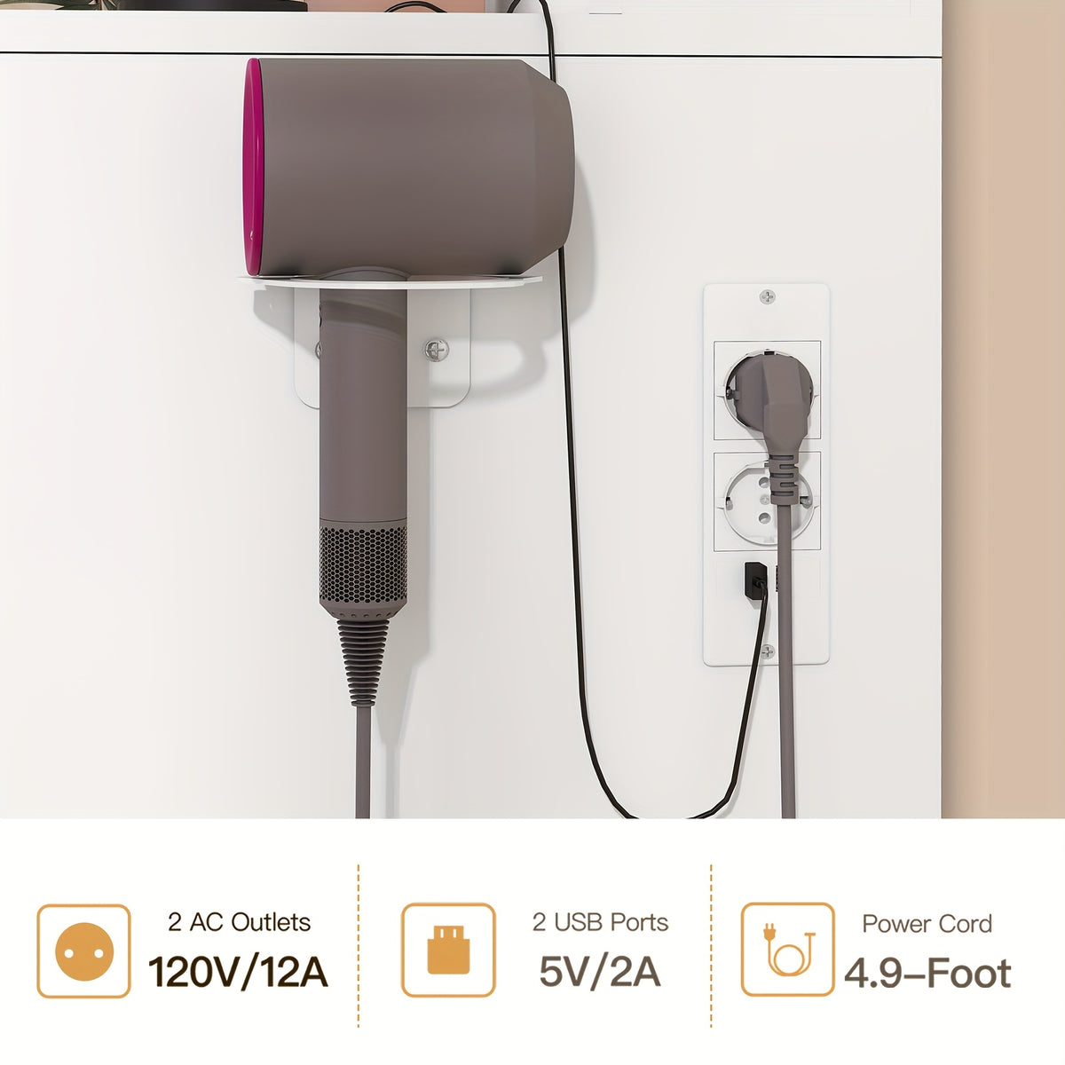 Scrivania per computer, tavolo da trucco con 12 luci LED per ufficio – vista dettagliata 5