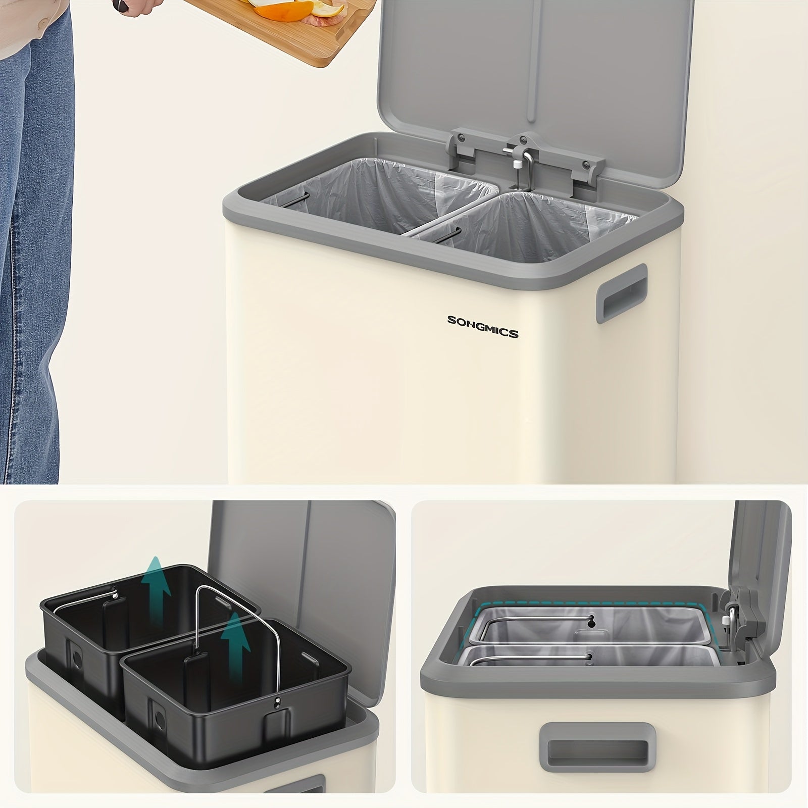Secchi, 2 x 4 per cucina e zona pranzo – vista dettagliata 2