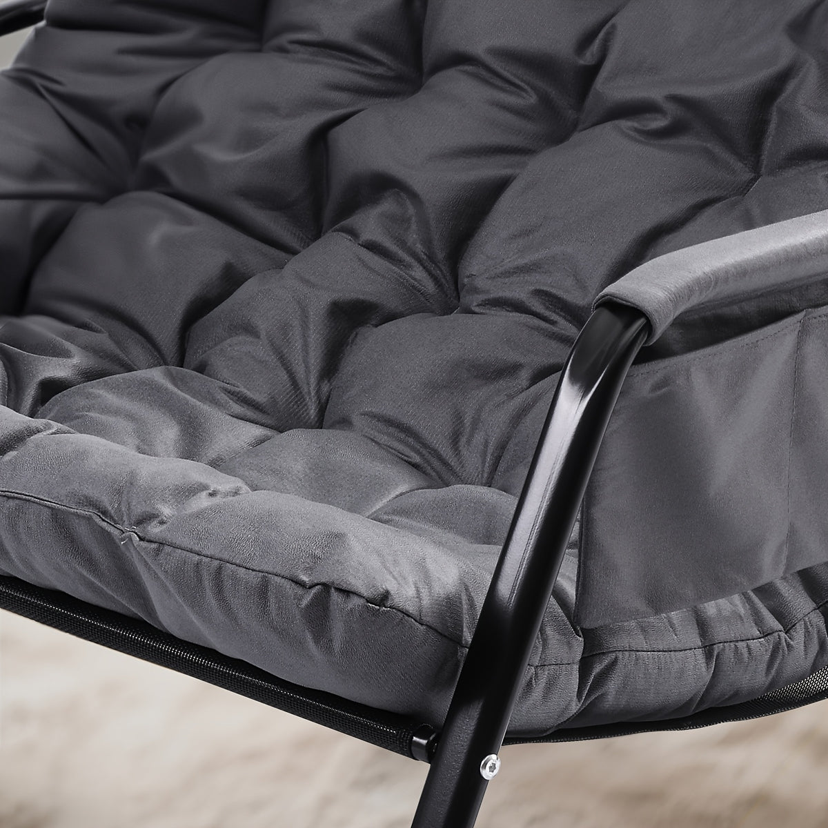 Sedia a dondolo, 158.76KG per relax e riposo – vista principale