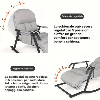 Sedia a dondolo, mandarino per casa – vista dettagliata 5