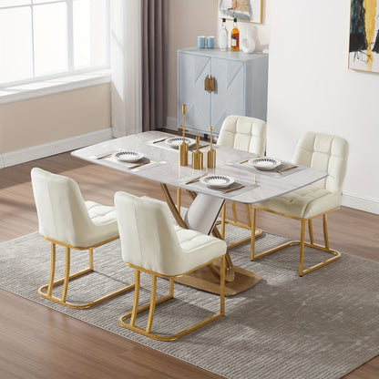 Sedia da pranzo, 2 Pezzi per seduta e casa – vista dettagliata 2