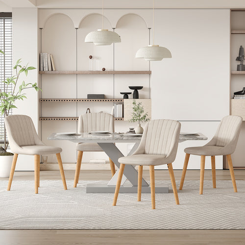 Sedia da pranzo, 2 Pezzi/set per casa – vista principale